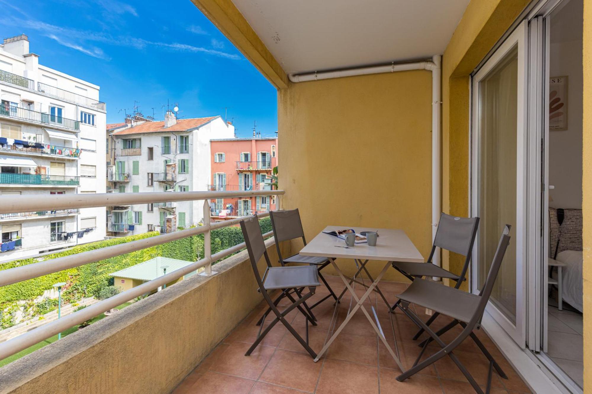 Quiet 1 Bdr Port! Close Place Du Pin Garibaldi Nice Luaran gambar