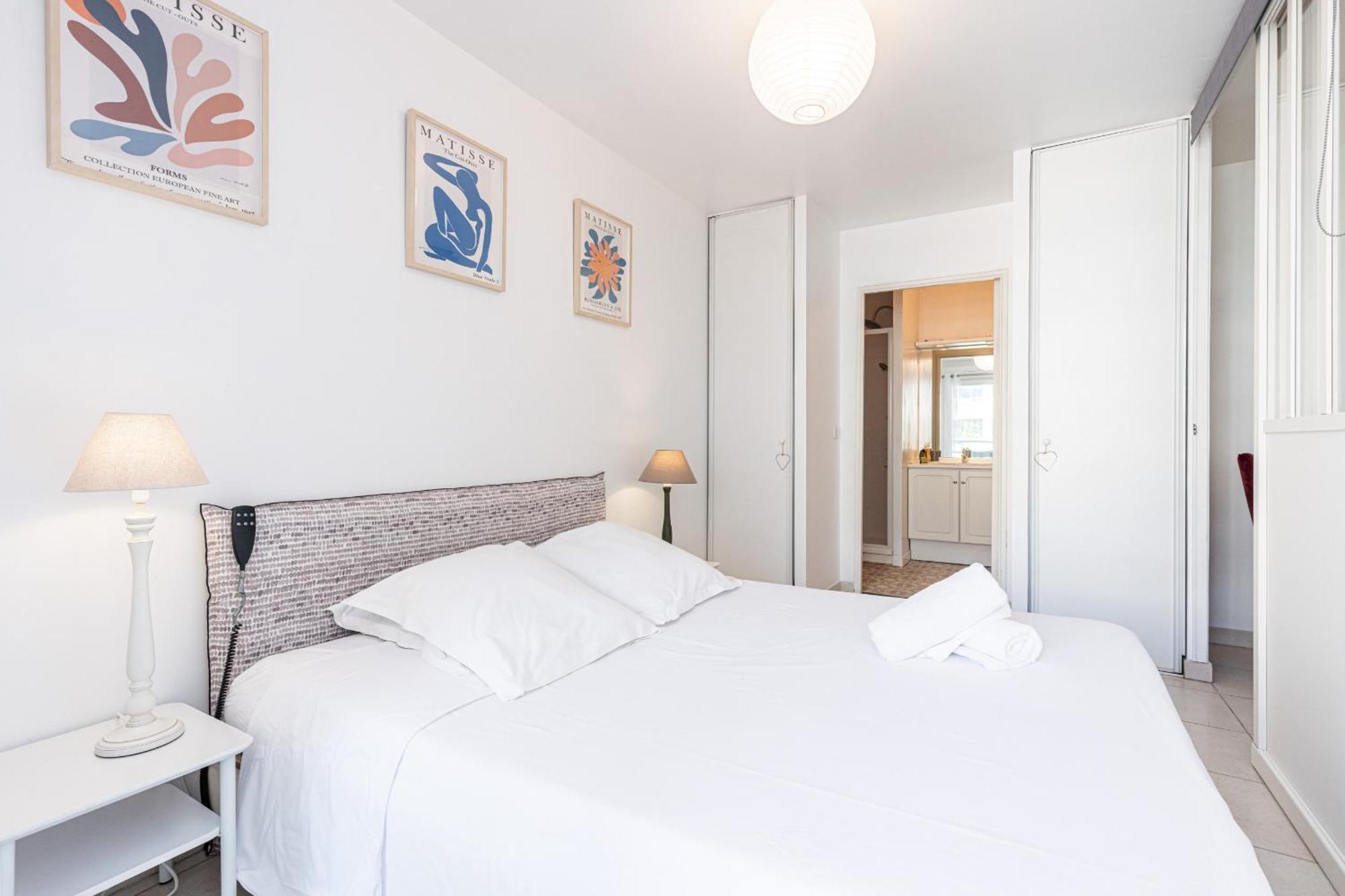 Quiet 1 Bdr Port! Close Place Du Pin Garibaldi Nice Luaran gambar